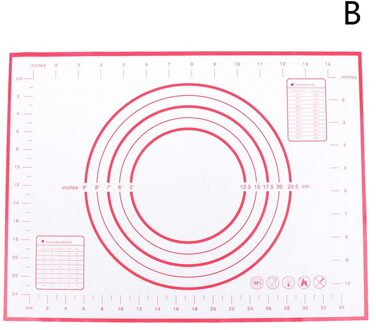 Hifuar Siliconen Bakken Mat Met Schaal Rolling Deeg Pad Kneden Deeg Mat Non Stick Gebak Oven Liner Bakvormen