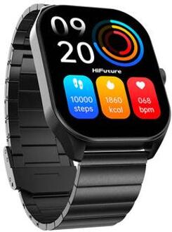HiFuture FutureFit Apex Smartwatch - IP68, 2.04 - Zwart