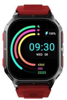 HiFuture FutureFit Ultra3 Smartwatch - IP68, 2 TFT - Rood