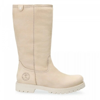 High Boots Panama Jack , Beige , Dames - 38 EU