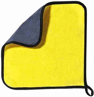 High-Density Wasstraat Handdoek Coral Fleece Dubbelzijdig Car Cleaning Handdoek Absorberende Glas Reiniging Handdoek 40*40Cm Auto Fiber Thicke