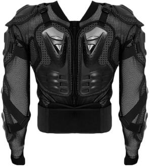 High-Density Wear-Resistant Nylon Foam Padding Motorcycle Motorcross Racing Full Body Armor Spine Chest Protective Jacket