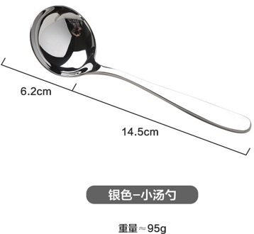 High-End Creatieve 304 Rvs Verdikte Huishoudelijke Lepel Lek Lepel Lepel Servies Bubble Lepel Pap Lepel 8