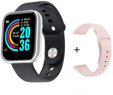 High-End Smart Horloge Y68 Waterdicht Hartslag Tracker-Fitness Polsband Voor Ios Android Multi-Functionele smartwatch # L35
