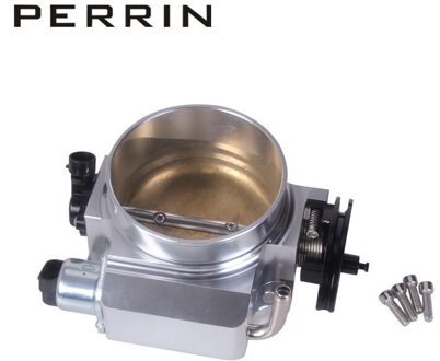 High Flow Billet Aluminium 92Mm/102Mm Gasklephuis Voor LS1 LS2 LS3 LS6 Lsx Auto Modificatie Onderdelen zwart/Zilver RS-THB001 92mm zilver