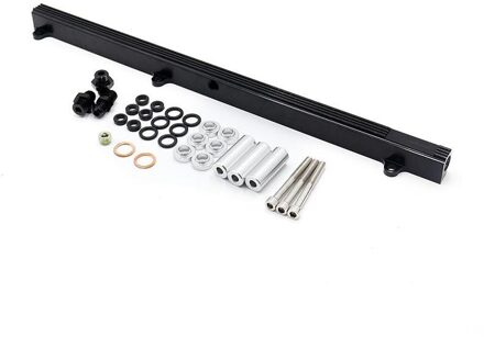 High Flow Fuel Rail Injector High Flow Fuel Rail Kit Voor Toyota Soarer Supra Mk Iii Crown 1JZ 1Jzgte zwart