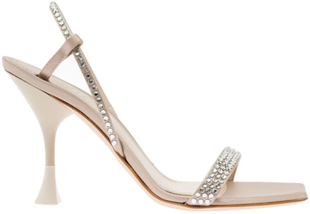 High Heel Sandals 3Juin , Beige , Dames - 37 Eu,36 Eu,38 Eu,39 Eu,37 1/2 Eu,41 Eu,38 1/2 EU