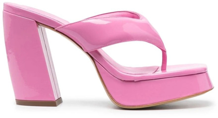 High Heel Sandals Gia Borghini , Pink , Dames - 36 Eu,37 Eu,37 1/2 Eu,39 Eu,38 1/2 EU