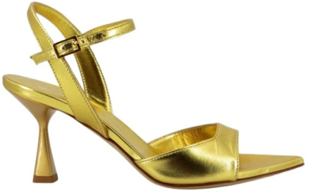 High Heel Sandals Giampaolo Viozzi , Yellow , Dames - 37 Eu,40 EU