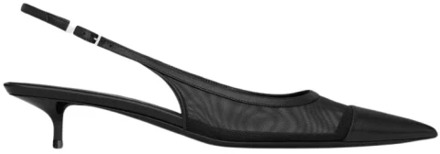 High Heel Sandals Saint Laurent , Black , Dames - 39 Eu,38 1/2 Eu,38 Eu,37 Eu,37 1/2 Eu,40 EU