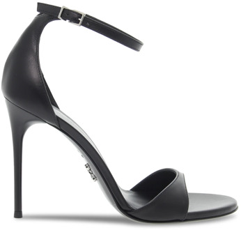 High Heel Sandals Sergio Levantesi , Black , Dames - 39 Eu,40 EU