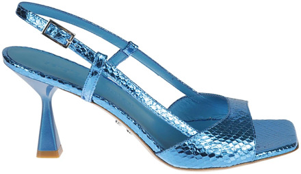 High Heel Sandals Sergio Levantesi , Blue , Dames - 38 1/2 Eu,37 1/2 EU