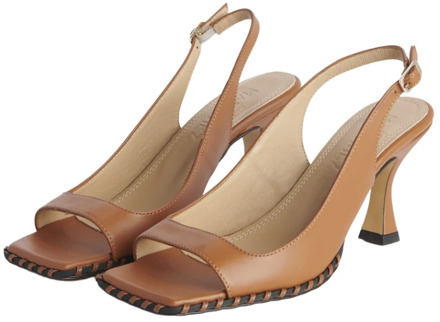 High Heel Sandals Souliers Martinez , Brown , Dames - 36 EU