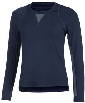 High Low Breezy Longsleeve Dames donkerblauw - S,M,L