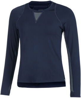 High Low Breezy Longsleeve Dames donkerblauw - S
