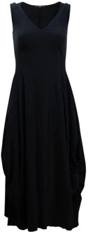 High Midi Dresses High , Black , Dames - XL
