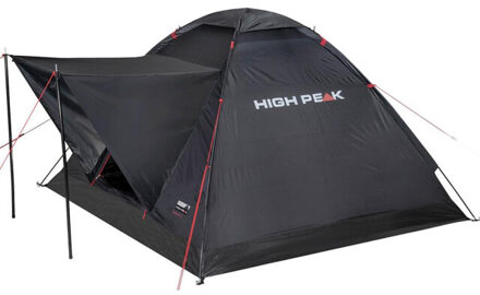 High Peak Bever 3 tent Zwart - One size