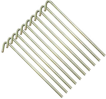 High Peak Tentharingen (set van 10) Grijs - One size