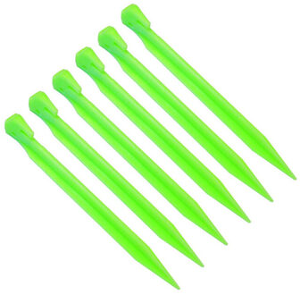 High Peak Tentharingen (set van 6) Groen - One size