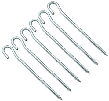 High Peak Tentharingen (set van 6) Zilver - One size