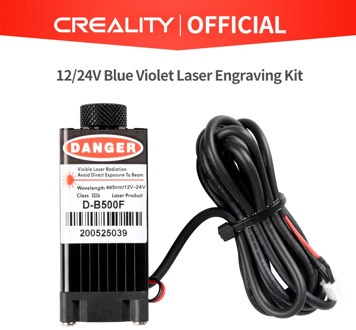 High-Power 12V/24V Blue Violet Light Laser Engraving Laser With Focusing For CREALITY 3D Mini Laser Engraving 3D Printer
