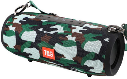 High Power 40W Bluetooth Speakers Waterdichte Draagbare Kolom Voor Pc Computer 3D Stereo Subwoofer Boom Box Music Center Fm radio camouflage