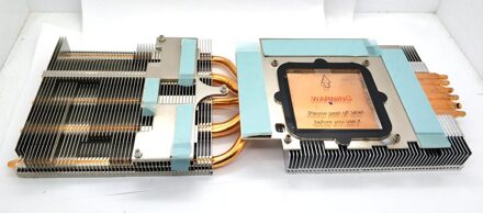 High-Power Led Onderliggende Koperen Heat Pipe Radiator Koellichaam 6 Diy Zes Heat Pipe Radiator Videokaart Modificatie fonsoning