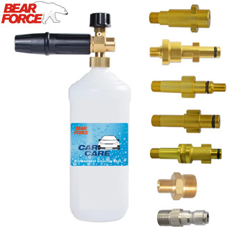 High Pressure Soap Foamer snow foam lance Foam Nozzle Foam Generator for Karcher Bosch Elitech Lavor Pennik Sink Pressure Washer