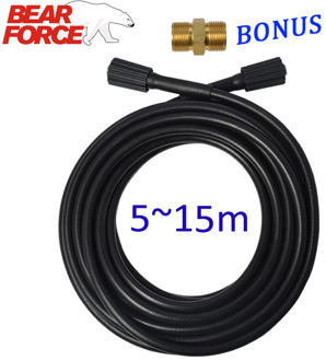 High Pressure Washer Hose Cord Pipe CarWash Hose Water Cleaning Extension Hose M22-Pin 14/15 for Karcher Elitech Interskol Huter
