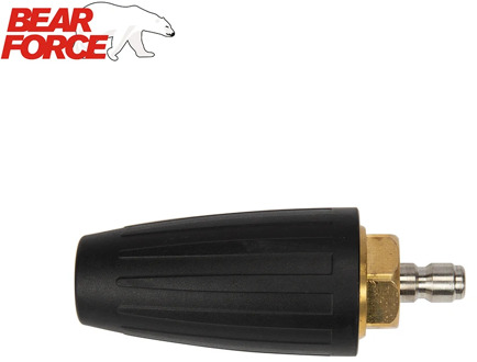 High Pressure Water Cleaning Brass Rotating Dirt BlasterTurbo Nozzle Pressure Washer Rotating Turbo Nozzle 350bar 5100psi