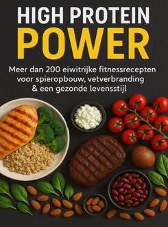 High Protein Power: Meer dan 200 eiwitrijke fitnessrecepten voor spieropbouw, vetverbranding & een gezonde levensstijl -  Klara Jansen (ISBN: