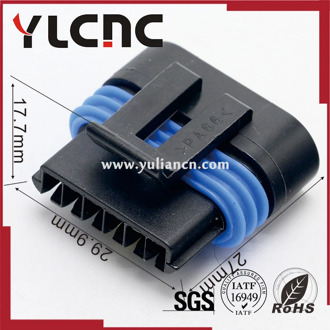 HIGH QUALITY 6 Pin auto electric housing plug waterproof wiring harness female connector for 12162210