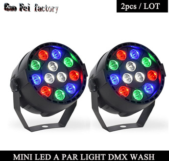 High Quality Disco Light 12X3W Led Par Rgbw Dmx Led Party Lights Stage Lighting Effect Stroboscope Beam Christmas(2Pcs/Lot )