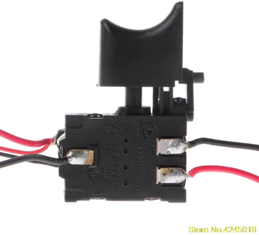 High quality Electric Drill Dustproof Speed Control Push Button Trigger Switch DC 7.2-24V New