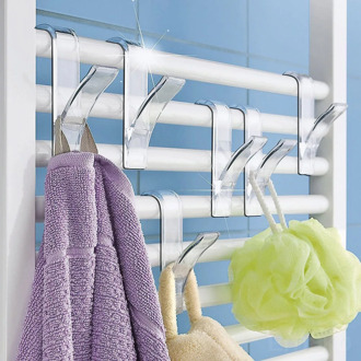 High Quality Hanger for Heated Towel Radiator Rail Bath Hook Holder Clothes Hanger Scarf Hanger PI669
