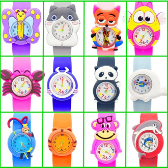 High Quality Low Price Children Watch Monkey King/Rhino/Dolphin Toy Kids Quartz Watches for Boys Girls Birthday Gifts Baby Watch