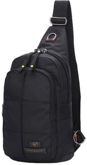 High Quality Men Nylon Chest Backpack Daypack Shoulder Cross Body Bag Military Travel Molle Assault Single Rucksack Knapsack