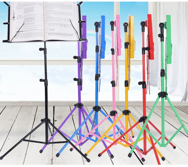 High Quality Metal Folding Sheet Music Stand Holder Tripod Foldable