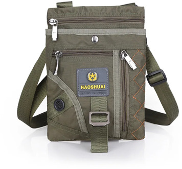 High Quality Military Nylon Waist Crossbody Hip Bum Belt Fanny Pack Casual Motorcycle Rider Men Small Shoulder Messenger Bag