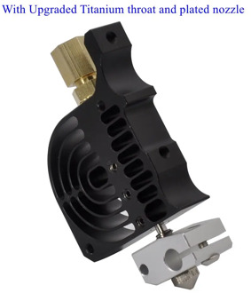 High Quality Mini Hotend Kit w/ Upgraded Titanium TC4 Heatbreak + Plated Nozzle 0.4mm for Original Prusa mini 3D Printer Hot End