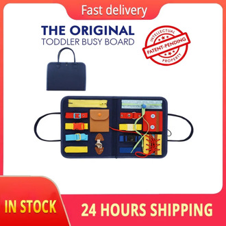 High Quality Montessori Toy Essential Educational Sensory Board For Toddlers Ntelligence Development Educational Toy