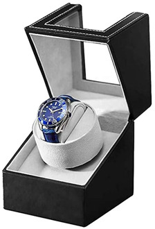 High Quality Motor Shaker Watch Winder Holder Display Automatic Mechanical Watch Winding Box Jewelry Automatic Watch Box US Plug