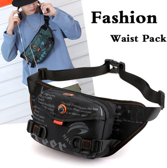 High Quality Nylon Waterproof Waist Bags For Men Fashion Oxford Fanny Pack Male Bum Hip Belt Pouch Travel Cross Body Chest Bags