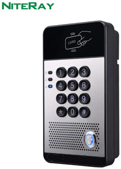High Quality PBX IP Door Phone SIP Intercom Door Phone With Doorbell Feature & Waterproof Numeric Keypad