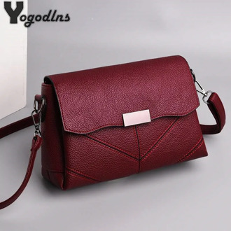 High Quality PU Leather Shoulder CrossBody Bag Women's Fashion Famous Designer Handbags Flap Messenger Bags Lady Bolsas Feminina
