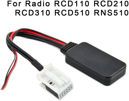 High Quality Radio Aux Adapter W/ Bluetooth MP3 Aux-In Cable For RCD110 RCD210 RCD310 RCD510 Car Styling Accessories