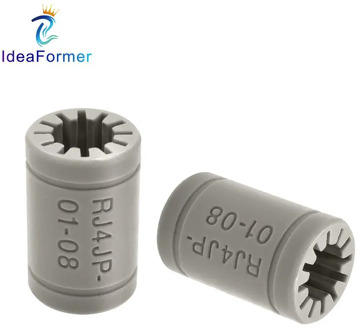 High Quality RJ4JP-01-08 Solid Polymer Igus Drylin LM8UU linear bearing For Reprap Anet A8 Prusa I3 3D Printer CNC Shaft Parts