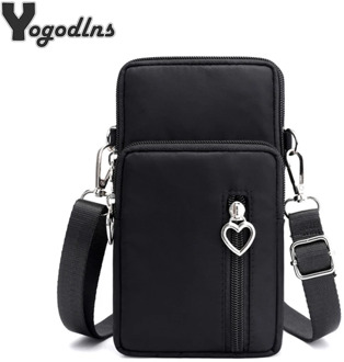 High quality Small Crossbody Bags For Women Multifunction Waterproof Nylon Shoulder Bag Cell Phone Sports Messenger Pouch Bags