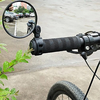 High Quality Universal 360 Rotate Adjustable Bicycle Rearview Handlebar Wide-angle Convex Mirror Cycling Rear View MTB Bike