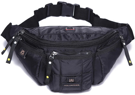 High Quality Waterproof Oxford Men Hip Bum Fanny Belt Pack Military Travel Crossbody Shoulder Bag Male Casual Waist Chest Bags